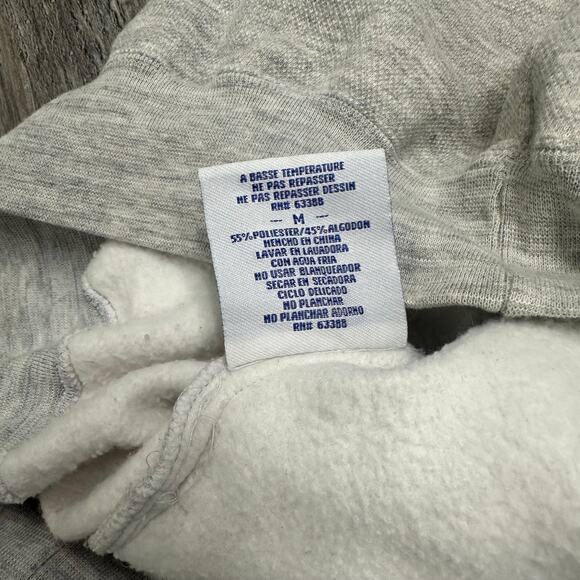 Vintage Y2K Logo Athletic Ohio State Buckeyes OSU Gray Mens‎ M Pullover Hoodie - Picture 6 of 9